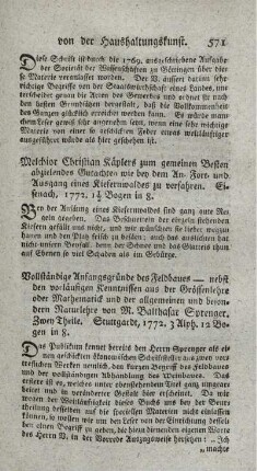 Vollständige Anfangsgründe des Feldbaues. T.1.2.