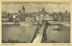 Frankfurt am Main - Partie am Eisernen Steg