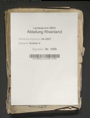 Instruktion des Domkapitels für die Gesandten zum Landtag