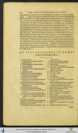 Titulus VI. De Usu Capionibus, et longi temporis praescriptionibus.
