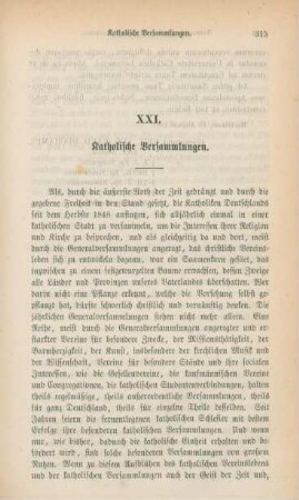 315-328 Katholische Versammlungen