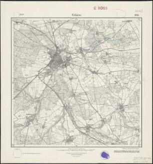 Meßtischblatt 1535 : Uelzen, 1932 : Uelzen. - Hrsg. 1901, einz. Nachtr. 1932. - 1:25000. - [Berlin]: Reichsamt für Landesaufnahme, 1932. - 1 Kt.