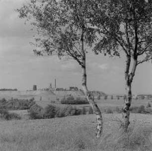 Freiberg. Blick zum Lehr- und Forschungsbergwerk "Reiche Zeche"
