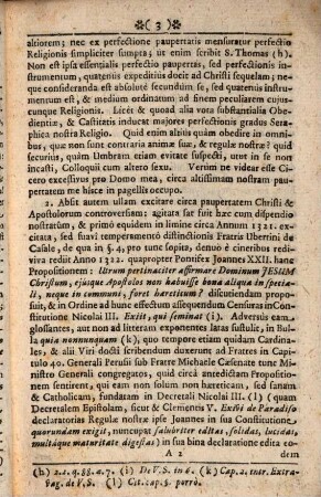 Diss. theol. de paupertate F. F. Minorum