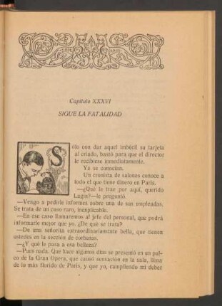 Capítulo XXXVI - Sigue la fatalidad