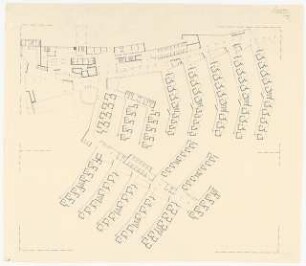 Altersheim Tiergarten, Berlin: Lageplan Erdgeschoss 1:200