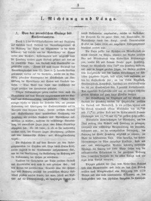 I. Richtung und Länge