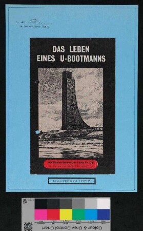Kriegsflugblatt:Das Marine-Ehrenmal in Laboe bei Kiel