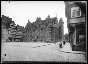 Hannoversch Münden. Marktplatz mit Rathaus