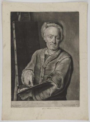 Bildnis des Johann Leonhard Hirschmann
