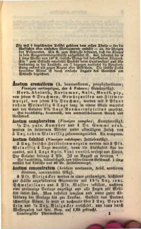 Codex der Pharmakopöen : Sammlung deutscher Bearbeitungen aller officiell eingeführter Pharmakopöen und der wichtigsten Dispensatorien, 1. Section. Norddeutsche Pharmakopöen