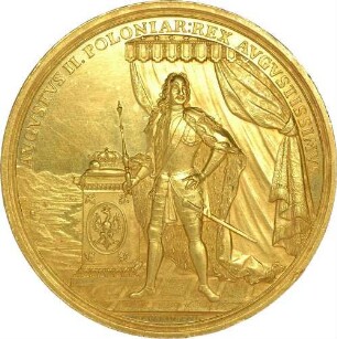 Kurfürst Friedrich August I. als König August II. von Polen - Wiedererlangung der polnischen Krone