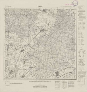 3433 (alte Nr.: 1824) Solpke, (4cm - Karte) Meßtischblatt