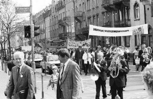 Freiburg im Breisgau: Mai-Kundgebung des DGB