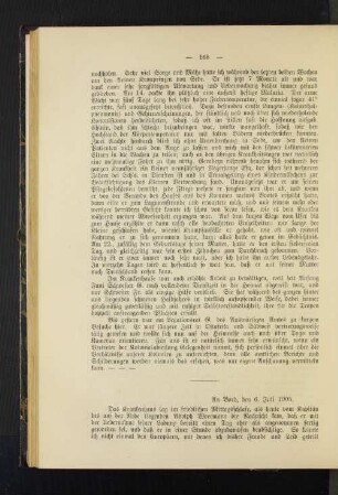 An Bord, den 6. Juli 1905.