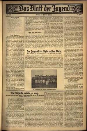 Zweite Ausgabe vom Mittwoch, den 13. Juli 1932.