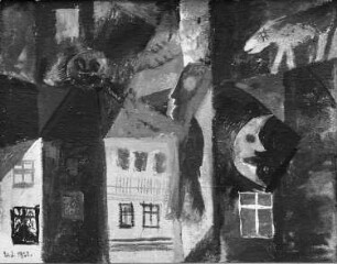 Traum : Traum. Tempera. Ausstellung: Entartete Kunst. Dresden, Lichthof im Rathaus, 23. September - 18. Oktober 1933