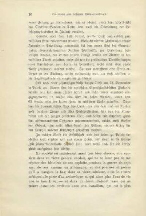 Ernennung zum russischen Premierlieutenant