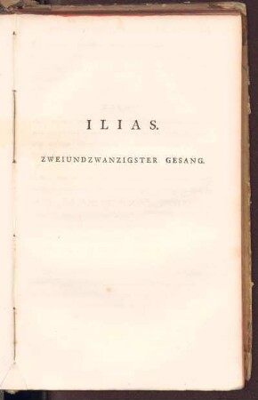 Zweiundzwanzigster Gesang