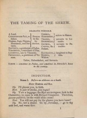 Taming of the Shrew