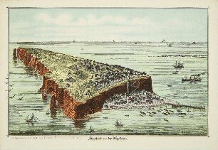Helgoland aus der Vogelschau