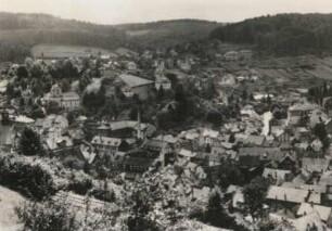 Ruhla, Thüringer Wald. Mittlerer Ortsteil