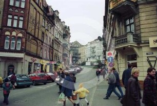 Straßenansicht ul. Dluga/ul. Polwiejska Posen
