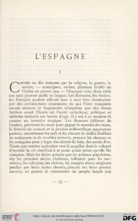 L'Espagne