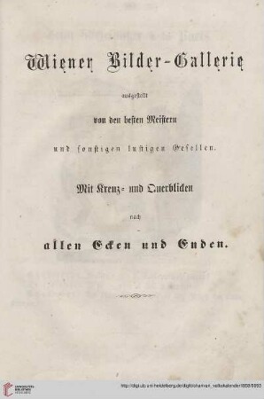 Wiener Bilder-Gallerie