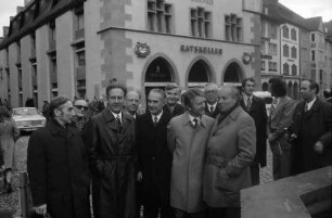 Freiburg: Münsterplatz; Regierung von Basel Land (Schweiz) in Freiburg