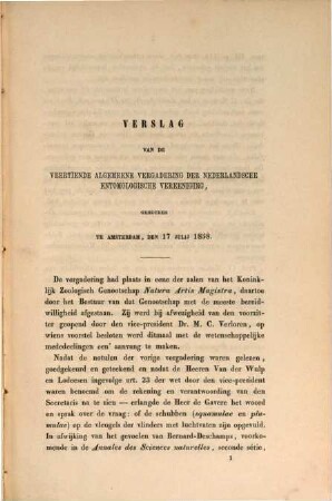 Tijdschrift voor entomologie. 2. 1859