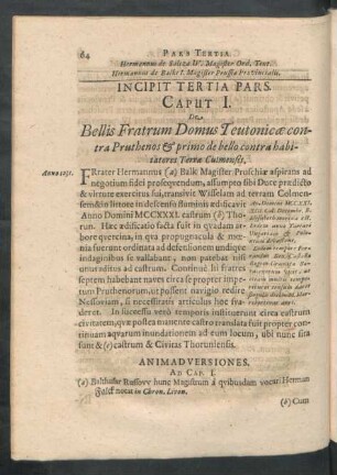Incipit Tertia Pars.