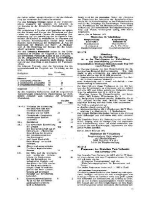 Programme des Deutschen Turn-Verbandes : 12/72 vom 2. Februar 1972 ; [Mitteilungen]