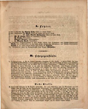 Jahresbericht über den Stand der Königl. Bayer. Lateinischen Schule zu Landau in der Pfalz : Studienjahr ... ; bekannt gemacht bei der feierlichen Preisevertheilung. 1842/43