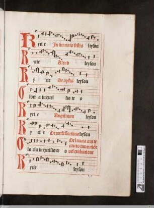 [Liturgischer Gesang]