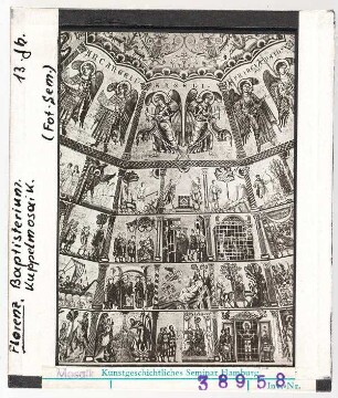 Florenz: Baptisterium, Kuppelmosaik