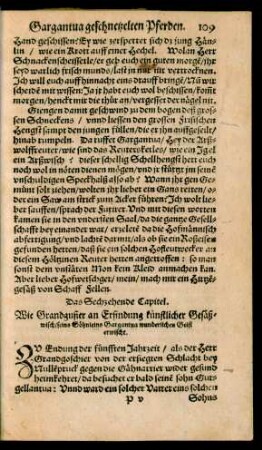 Das Sechzehende Capitel.