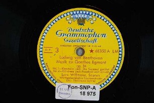 Egmont : op. 84; Nr. 1 - Klärchens Lied: Die Trommel gerührt; Nr. 4 - Klärchens Lied: Freudvoll und leidvoll / [Musik:] Ludwig van Beethoven; [Text:] Goethes