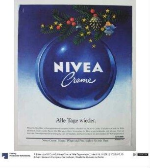 Nivea-Creme "Alle Tage wieder."
