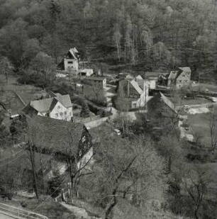 Dresden-Hosterwitz. Keppgrund und Keppgrundweg von Nordwesten