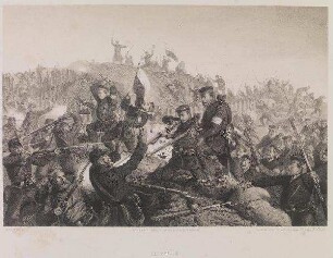 Erstürmung von Schanze 5 der Düppeler Schanzen (18.4.1864)