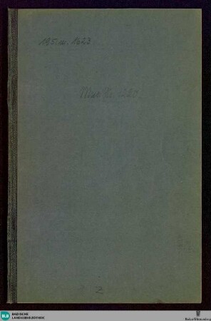 Quartets - Mus. Hs. 1220 : vl (2), vla, vlc; d