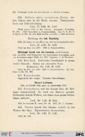 [Christoph Jacob van der Laemen - Jan Lys]