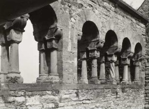 An der Kaiserpfalz in Wimpfen : Ansicht von Südwesten