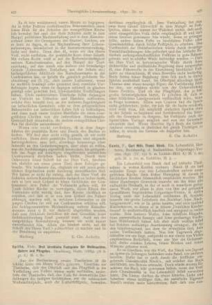 436-437 [Rezension] Cuntz, F., Carl Wilh. Theod. Ninck. Ein Lebensbild