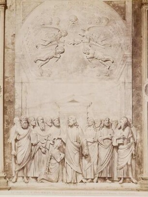 Tullio Lombardo: Marienkrönung im Kreise der Apostel, San Giovanni Crisostomo, Venedig