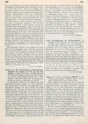 104 [Rezension] Luther. Vierteljahrsschrift der Luthergesellschaft ; 12,3.1931