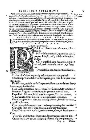 Psalmvs LXXX.