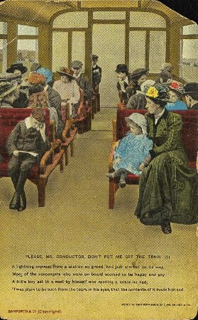 Please, Mr. conductor, don't put me off the train (1). A lightning express [...]