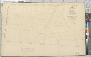 Rheine (Rheine), Teilung der Bentlager Mark, Bl.1 Brouillonkarte